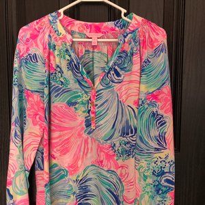 Lilly Pulitzer Silky Blouse